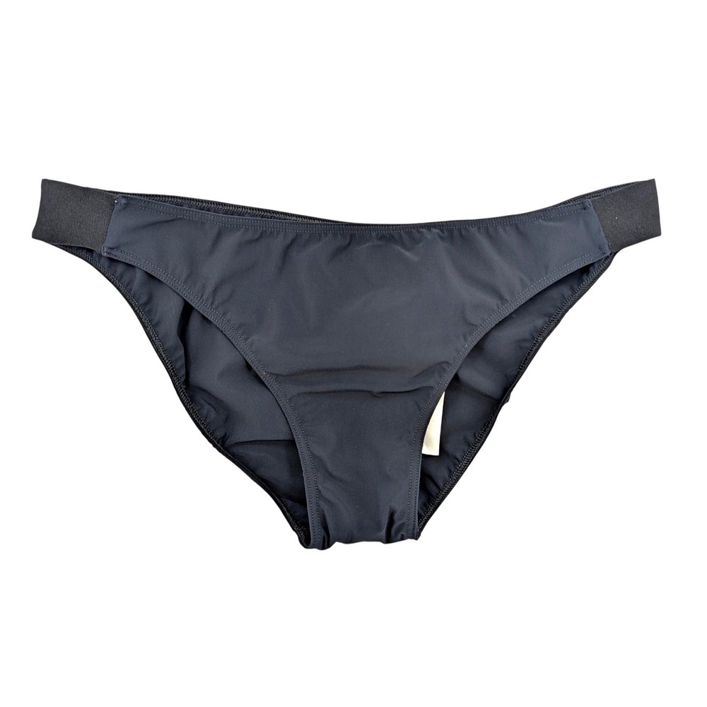 Rick Owens Halter Bikini Bottom Black Italian Swimwear US 10 Fogachine SS22